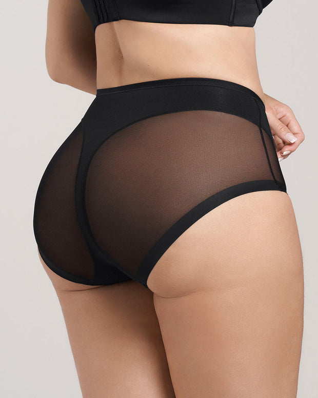 Panty clásico invisible con tul