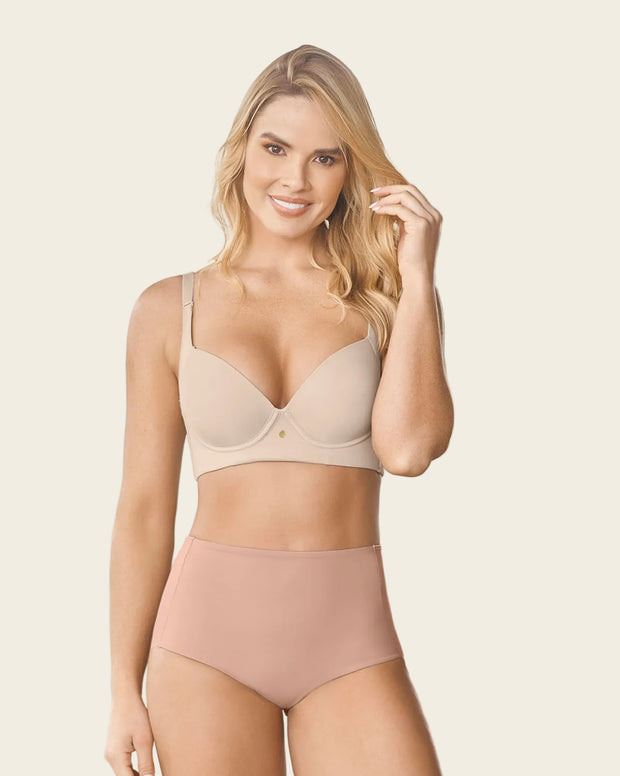 Panty clásico invisible con tela inteligente sin costuras ni elásticos