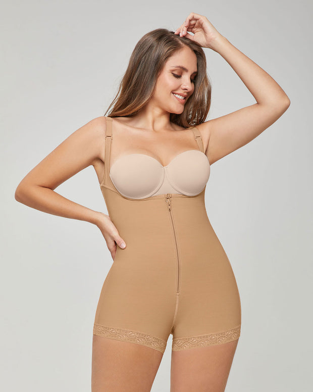 Faja estilo body de control fuerte levanta cola