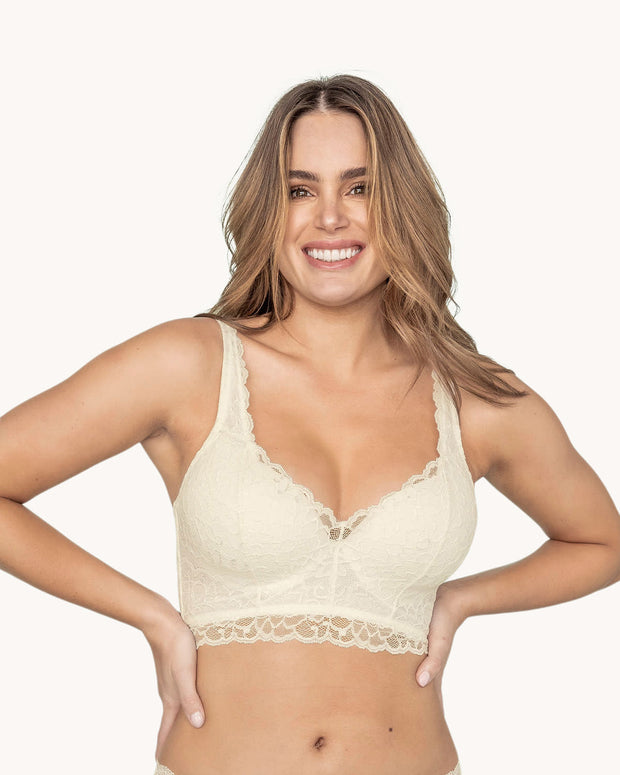 Brasier en encaje ideal para busto pesado sexy support