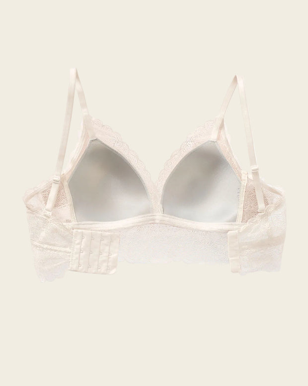 Bralette en encaje sexy y natural