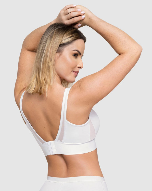 Brasier tipo top de copas extraíbles totalmente cómodo y liviano flexi brastop