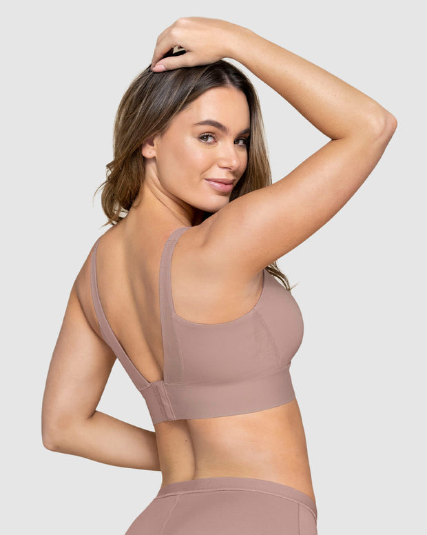 Brasier tipo top de copas extraíbles totalmente cómodo y liviano flexi brastop