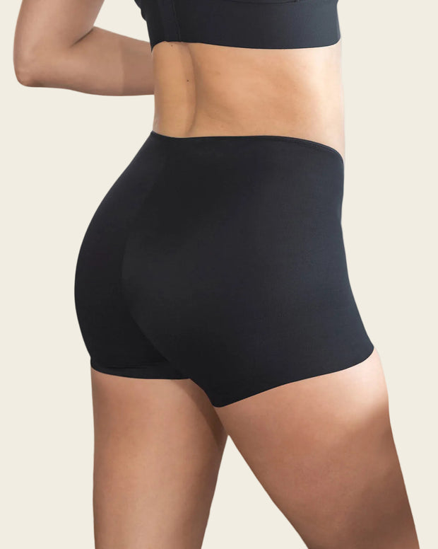 Panty tipo bóxer efecto invisible en piernas