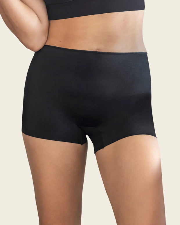 Panty tipo bóxer efecto invisible en piernas