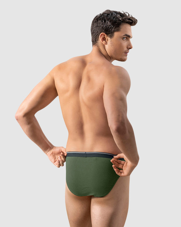 Paquete x3 calzoncillos clásicos en algodón