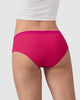 Paquete x 3 panties estilo hipster en algodón#color_s55-rosado-claro-estampado-fucsia-lila
