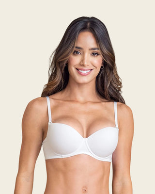 Brasier copa lisa con arcos y realce incorporado#color_000-blanco
