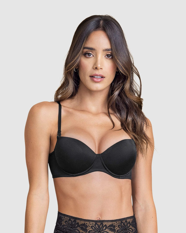 Brasier copa lisa con arcos y realce incorporado