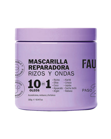 Mascarilla profunda 10 oleos rizos y ondas Fauno 300g#color_rizos