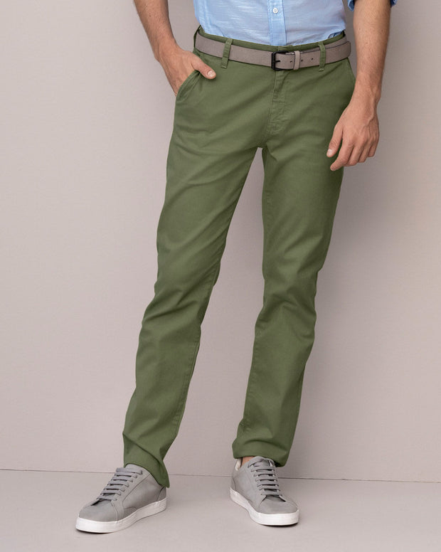 Pantalón texas silueta semi ajustada