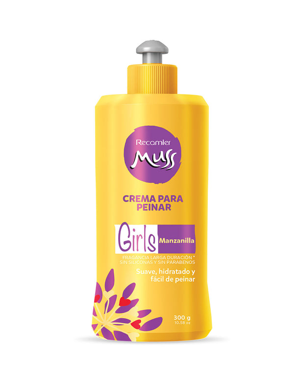 Crema para peinar girls manzanilla muss
