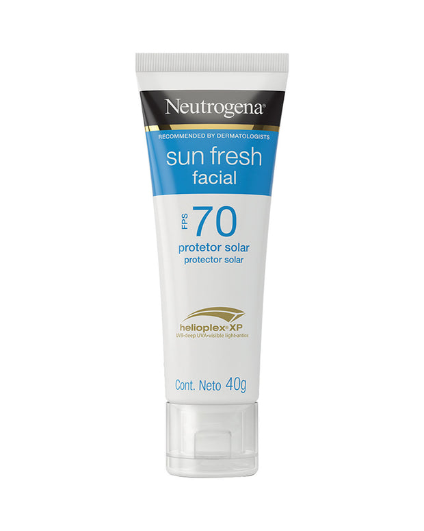 Protector solar facial sunfresh fps 70 neutrogena