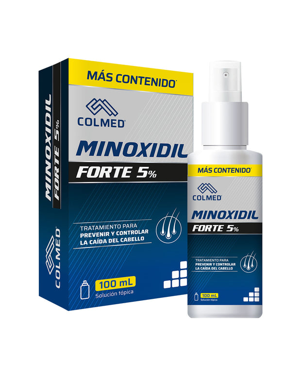 Minoxidil forte 5 colmed 100ml. solución tópica