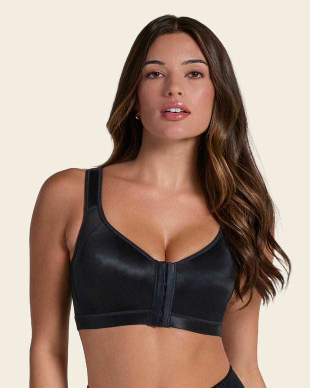 Brasier facilitador de postura con control de volumen del busto multi/functional
