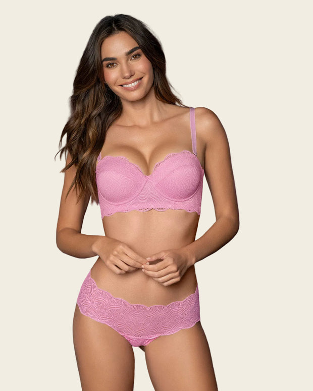 Brasier balconet de realce alto con máximo cubrimiento de espalda Special Fit