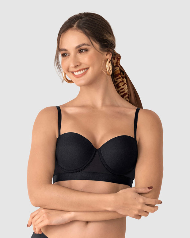 Brasier balconet con realce incorporado