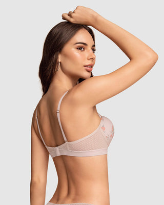 Brasier balconet con realce medio y espalda en tul#color_394-fondo-rosado-estampado