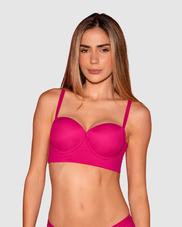 Strapless bustier 360° de perfección