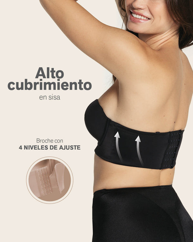 Strapless bustier 360° de perfección