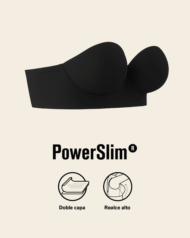 Strapless bustier 360° de perfección