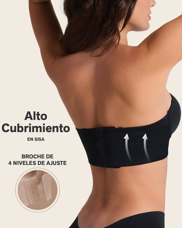 Strapless bustier 360° de perfección