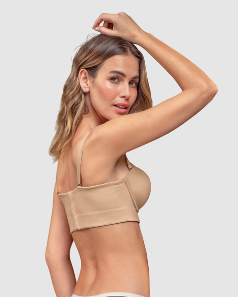 Strapless bustier 360° de perfección#color_801-cafe-medio