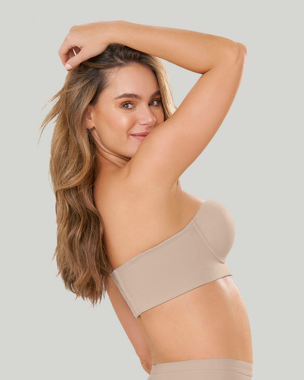 Paquete x2 strapless bustier 360° de perfección