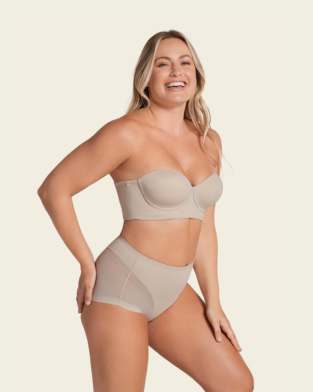 Strapless bustier 360° de perfección