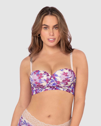 Strapless bustier 360° de perfección#color_a46-estampado-manchas-morados