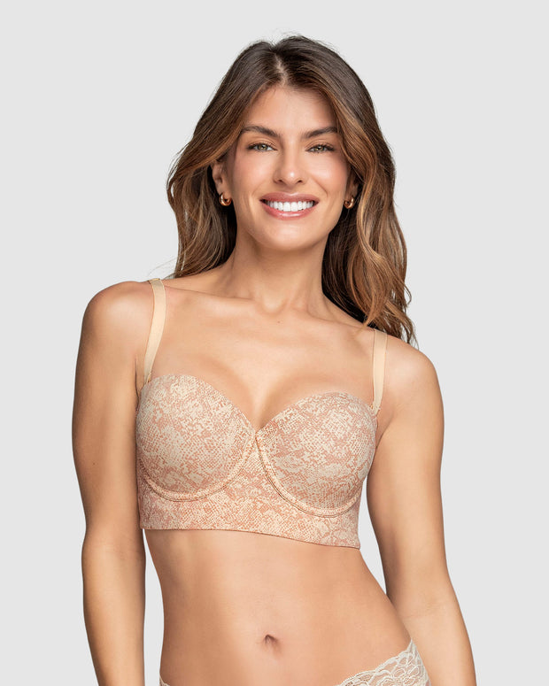 Strapless bustier 360° de perfección