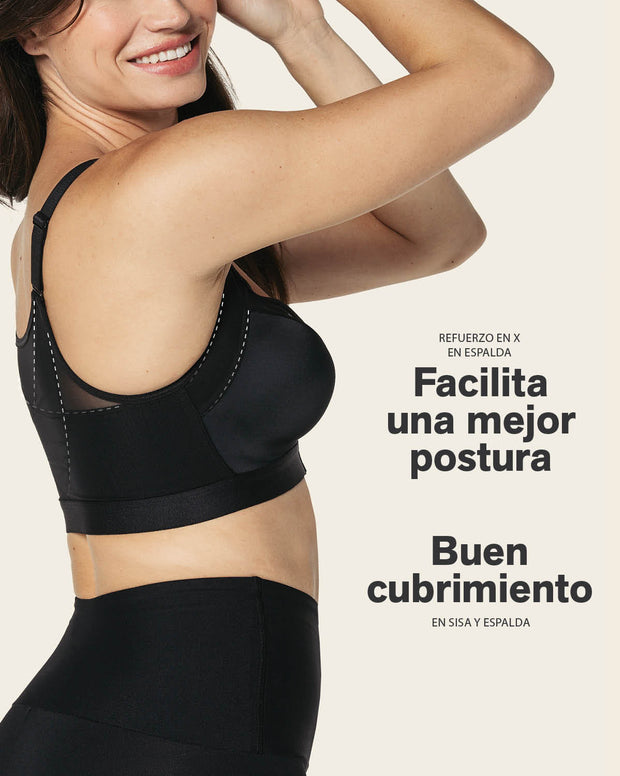 Brasier facilitador de postura con copas en espuma Multi/Benefit