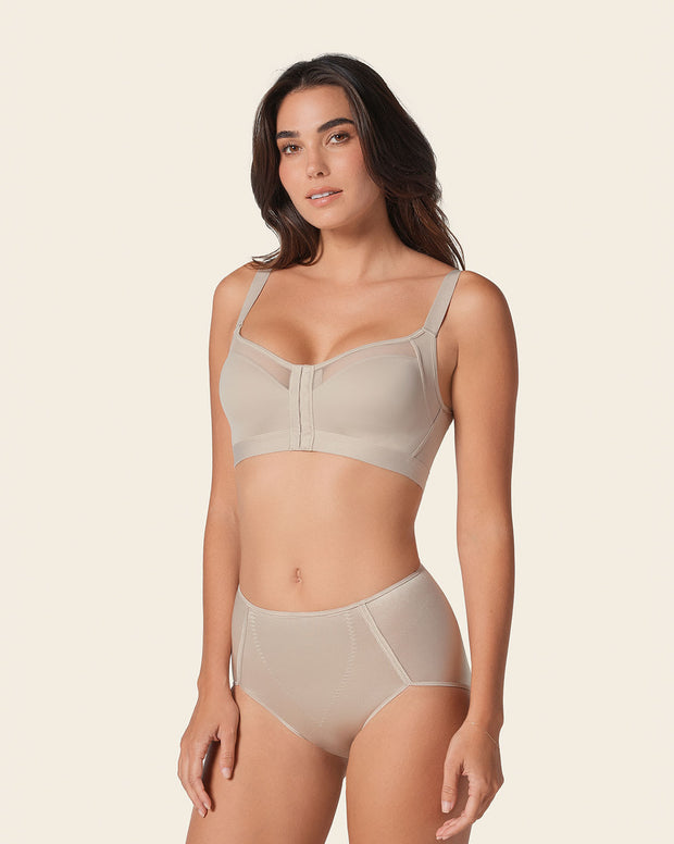 Brasier facilitador de postura con copas en espuma multi/benefit