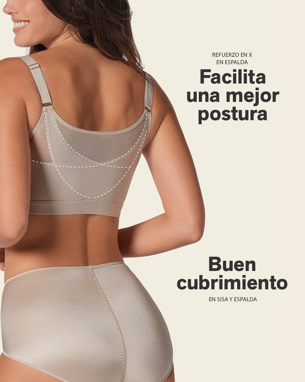 Brasier facilitador de postura con copas en espuma Multi/Benefit