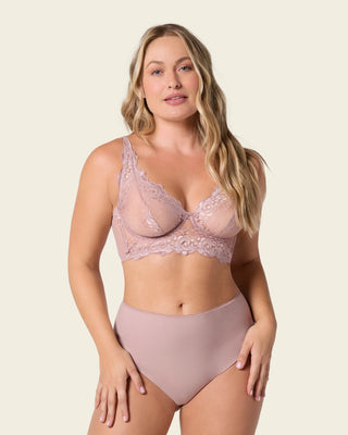 Brasier tipo bralette en encaje y transparencias#color_281-palo-de-rosa