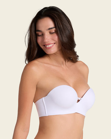 Brasier wow de triple realce ideal como strapless#color_000-blanco