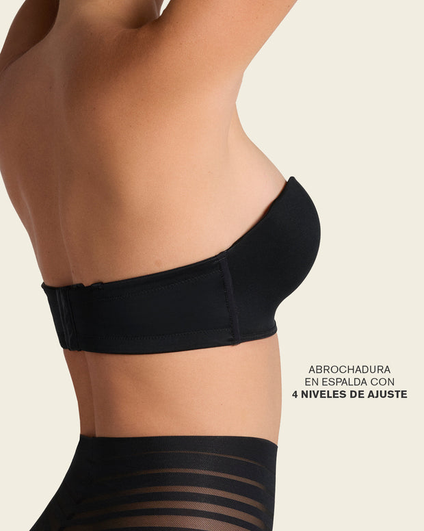 Brasier wow de triple realce ideal como strapless