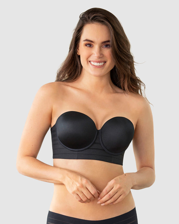 Paquete x2 brasieres tipo bustier support strapless