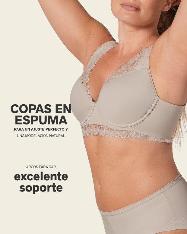 Brasier de gran cubrimiento Deep Coverage Bra