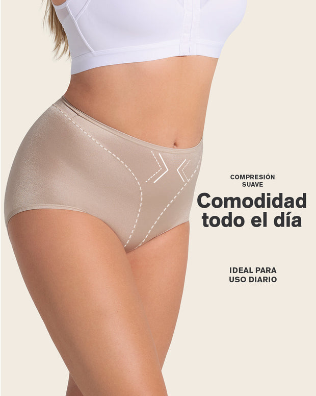 Panty clásico tiro alto de control de abdomen