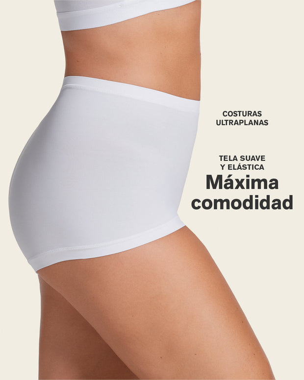Panty tipo bóxer de ajuste perfecto