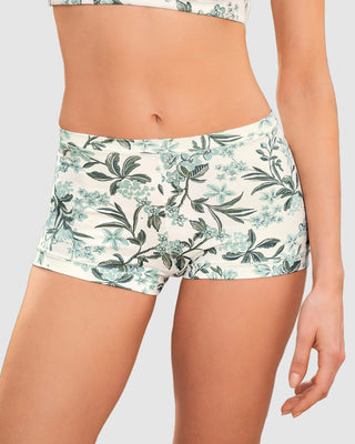 Panty tipo bóxer de ajuste perfecto#color_192-estampado-ramas