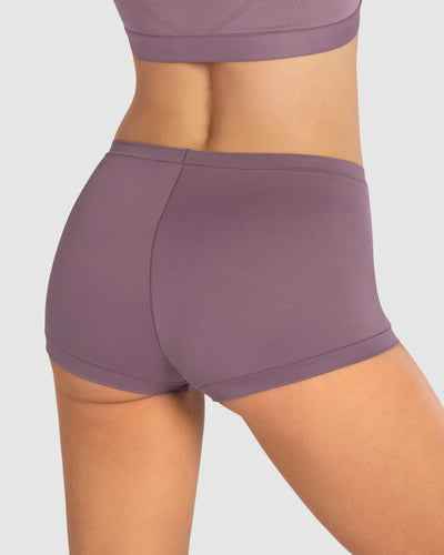 Panty tipo bóxer de ajuste perfecto#color_451-morado-medio