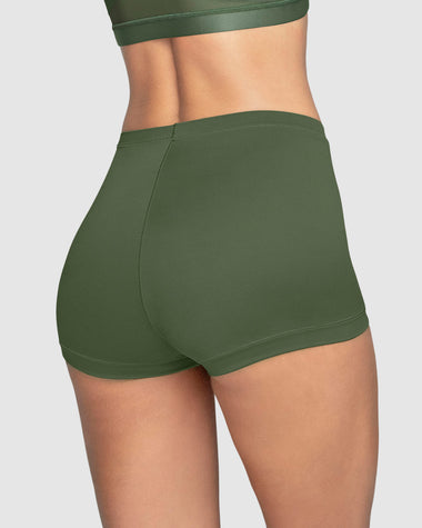 Panty tipo bóxer de ajuste perfecto#color_610-verde-militar