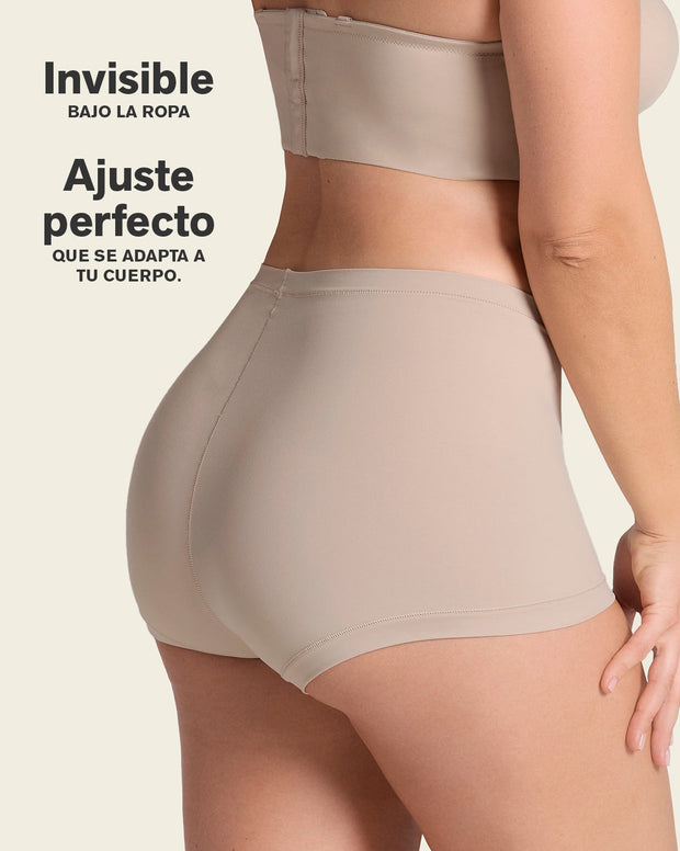 Panty tipo bóxer de ajuste perfecto