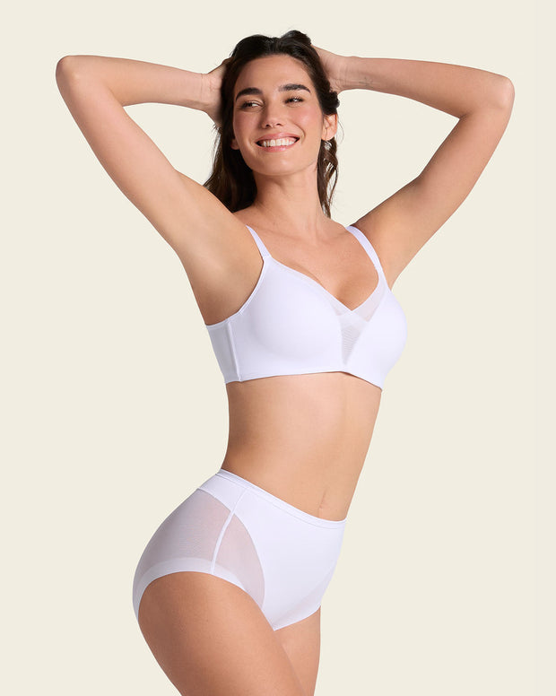 Panty clásico invisible con tul