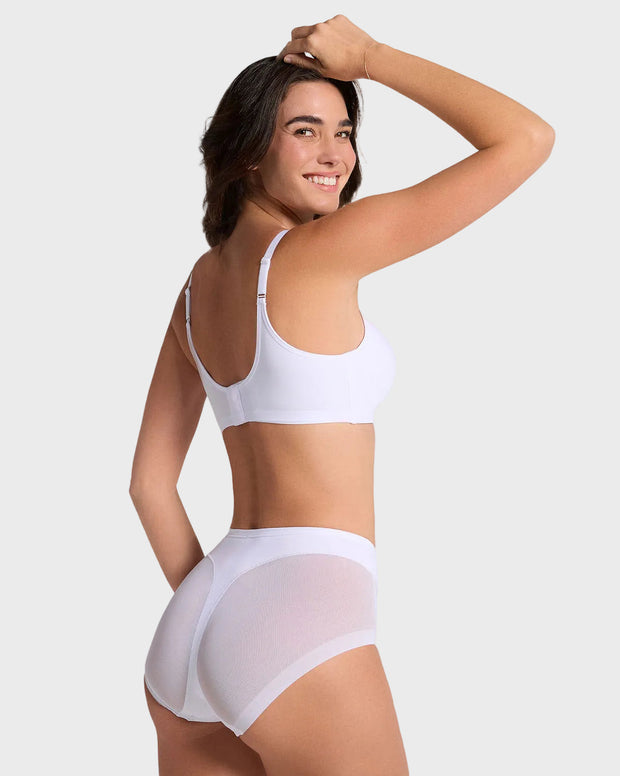 Panty clásico invisible con tul