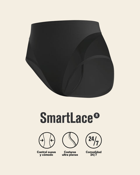Panty clásico invisible con tul#color_700-negro