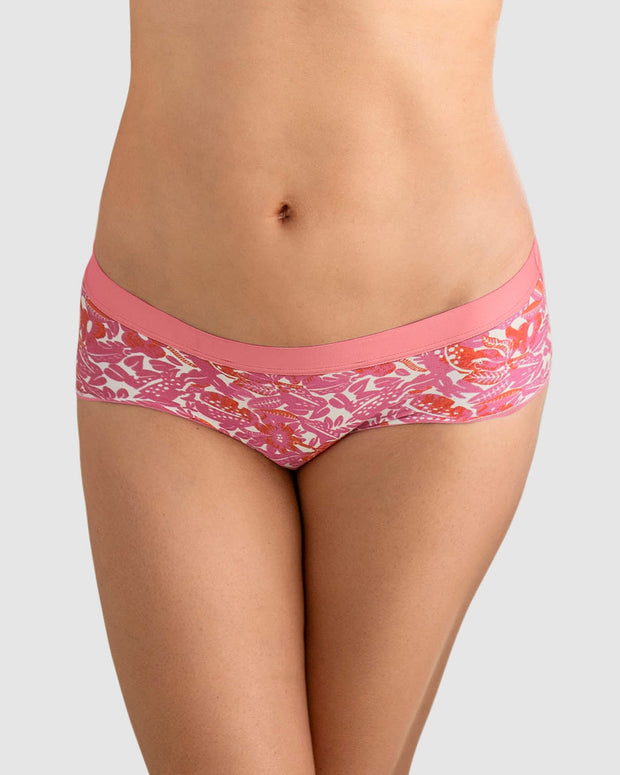 Hipster cómodo y suave de buen cubrimiento#color_a46-rosado-estampado-flores