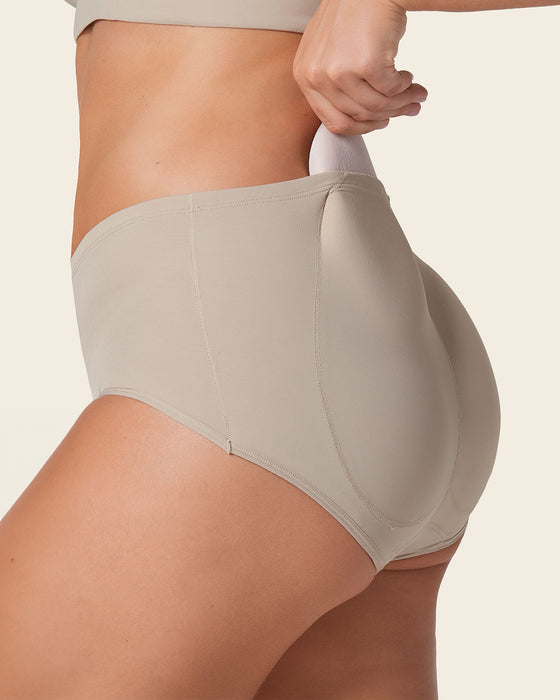 Panty clásico de realce#color_802-cafe-claro